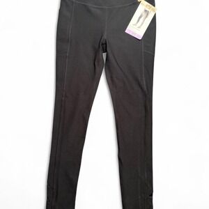 XS Mondetta black high-waisted leggings with pockets, new